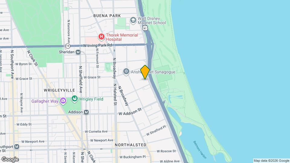 3700 N Lake Shore Dr Map and Location Details