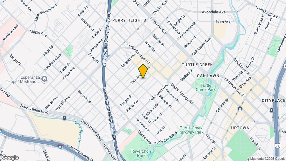 2815 Reagan St Map and Location Details