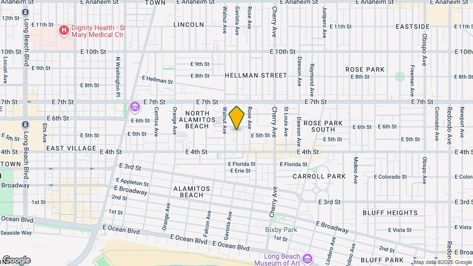 479 Gaviota Ave, Unit 479 Map and Location Details