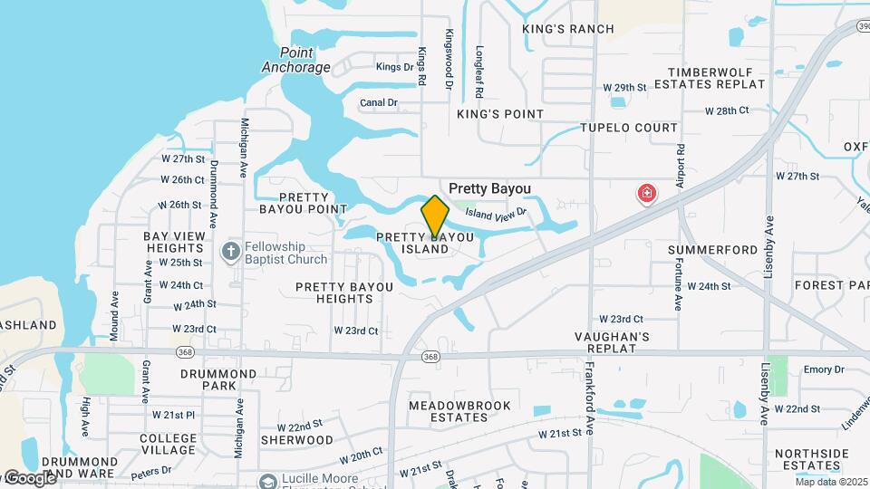 2417 Pretty Bayou Island Dr Map and Location Details