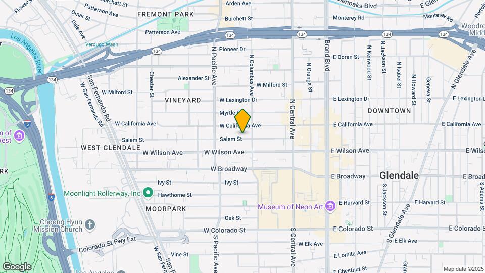 419 Salem St Mapa y Detalles de la Ubicación