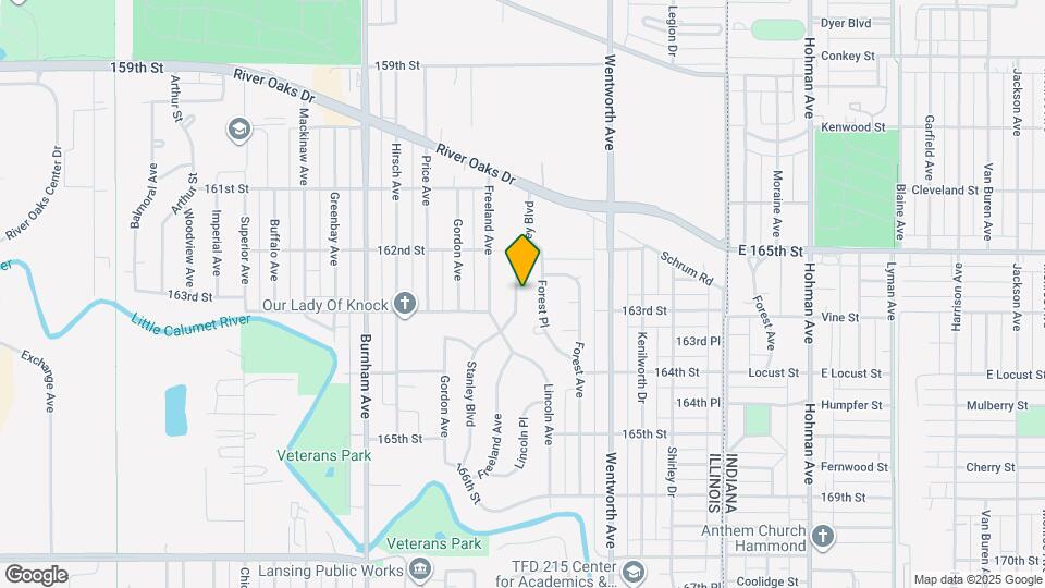 1383 Stanley Blvd Map and Location Details