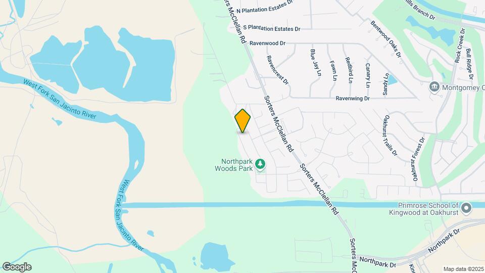 25407 Northpark Lake Dr Map and Location Details