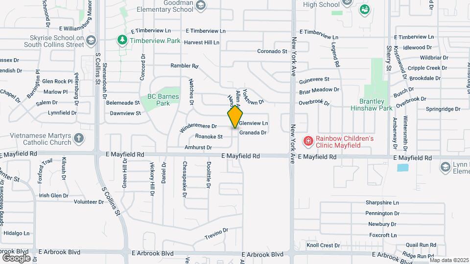 3205 Hanover Dr Map and Location Details