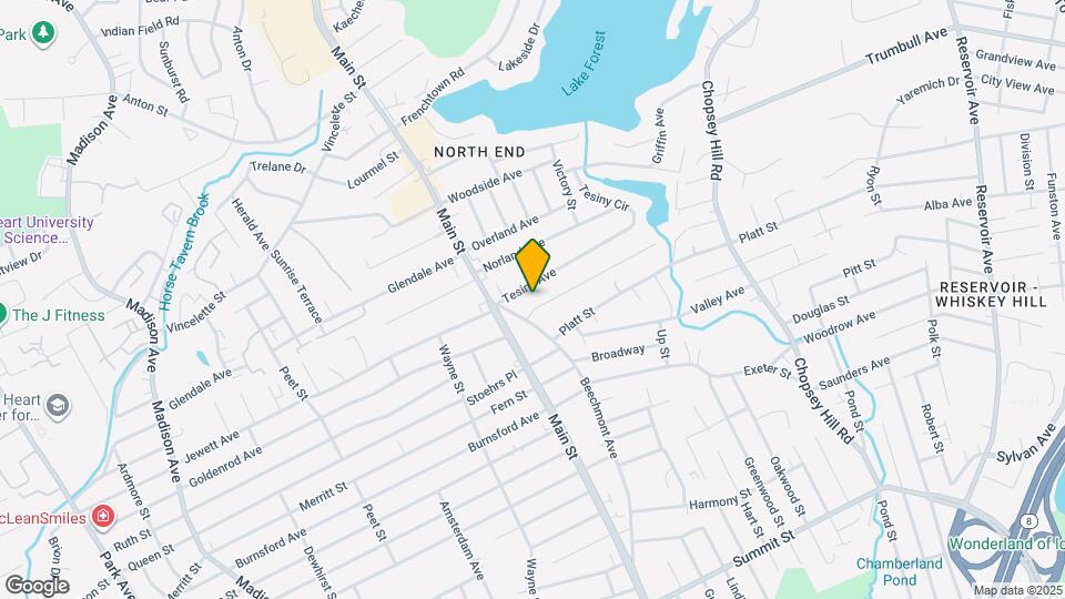 340 Pleasantview Ave Map and Location Details