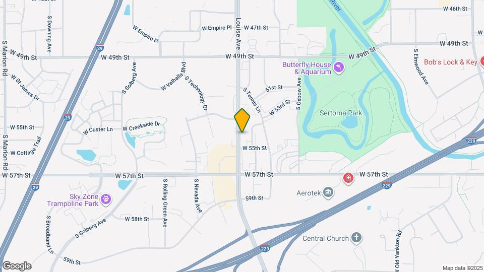 4618 S Louise Ave, Unit 4618 S Louise Avenue Mapa y Detalles de la Ubicación