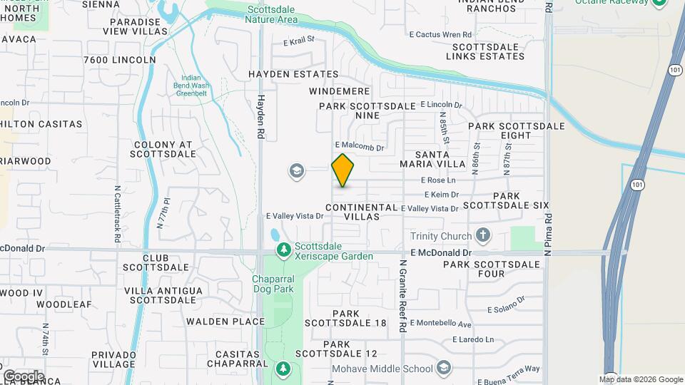 8216 E Keim Dr Map and Location Details