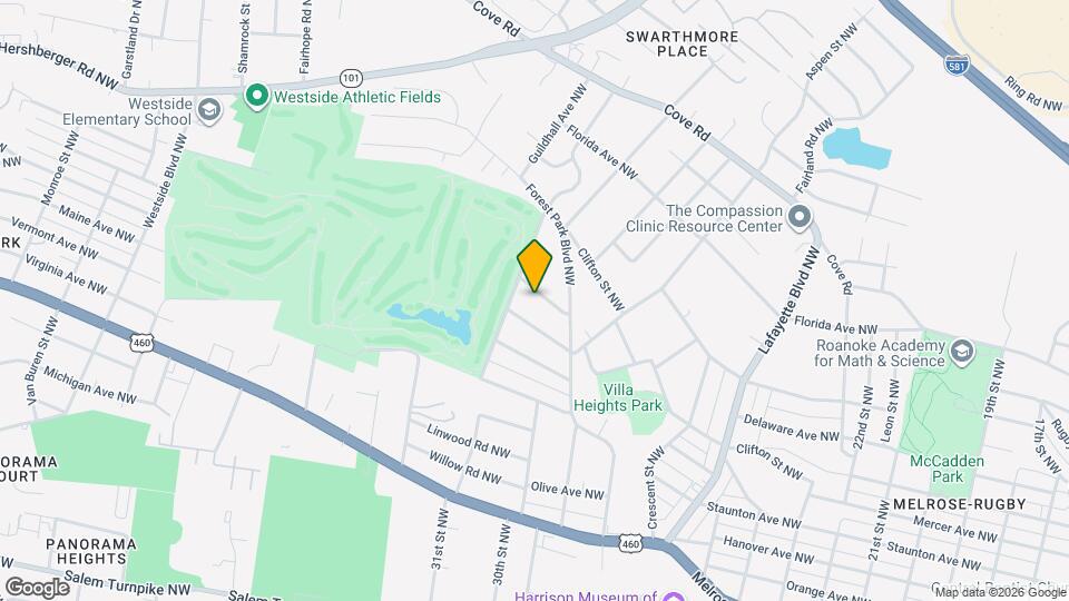 2936 Glendale Ave NW Map and Location Details