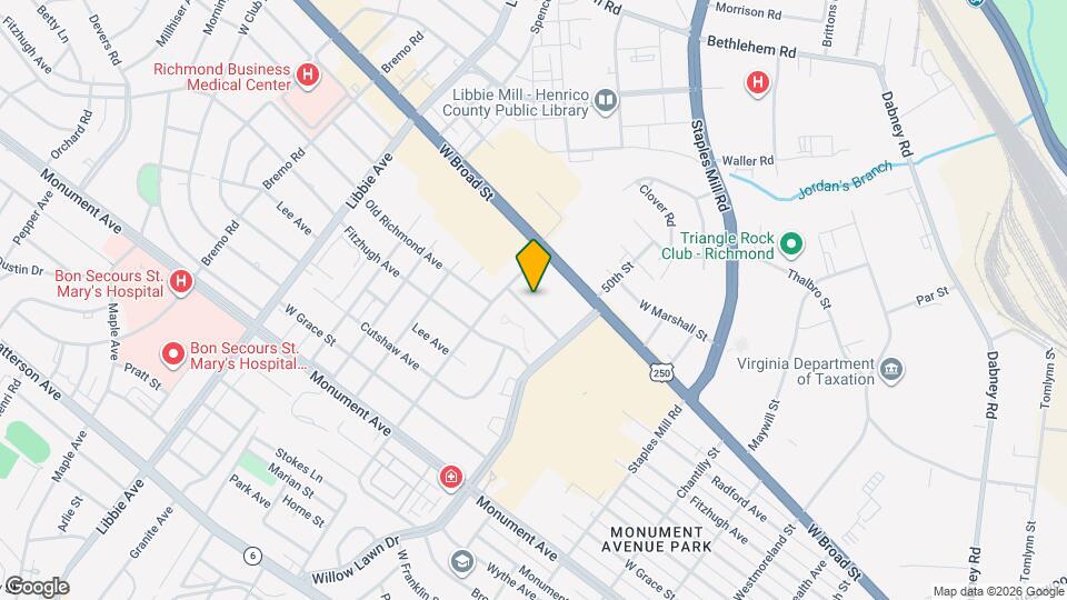 5310 Markel Rd Map and Location Details