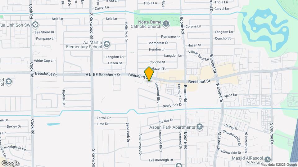 8438 Leawood Blvd Map and Location Details