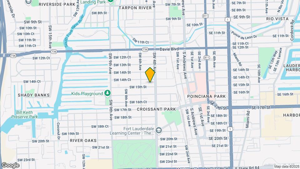 417 SW 15th St Map and Location Details
