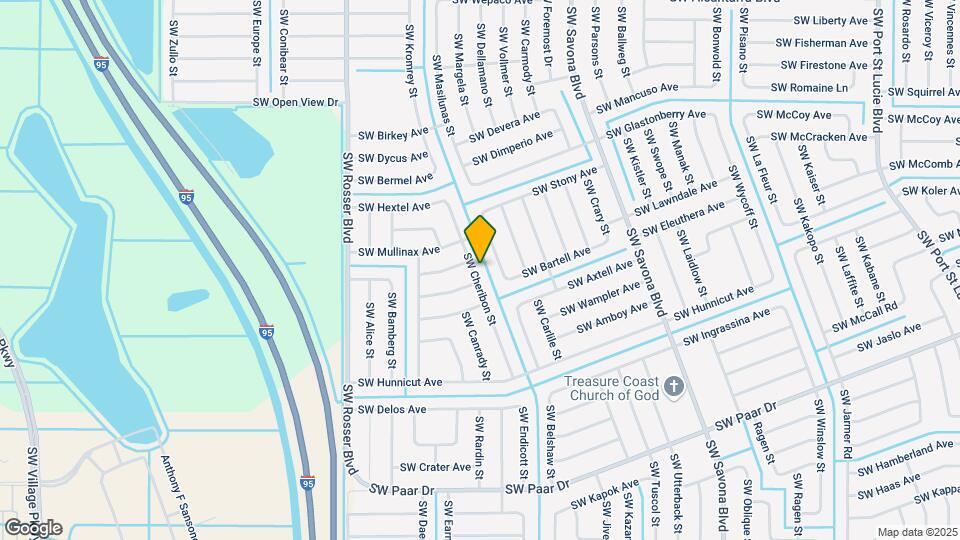 3951 SW Cheribon St Map and Location Details
