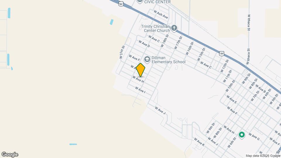 1804 W Ave H Map and Location Details