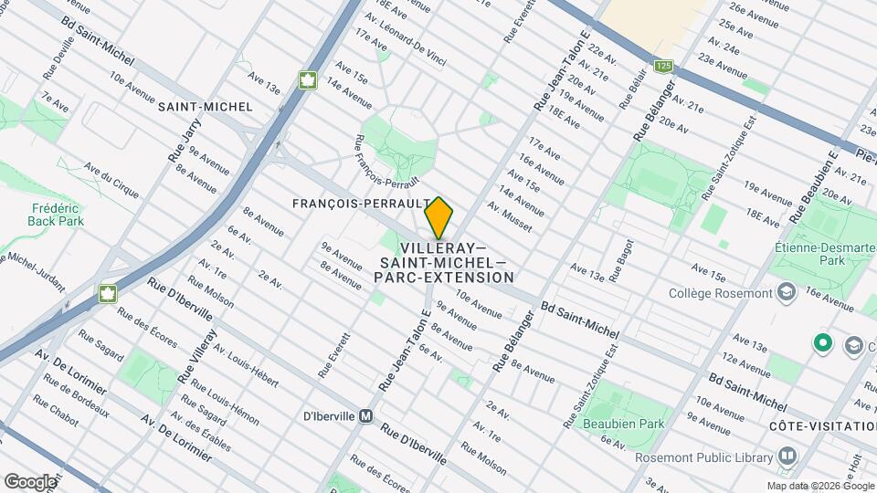 7235 Saint-Michel Boul Map and Location Details