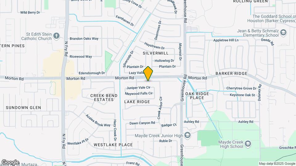 19407 Clevera Walk Ln Mapa y Detalles de la Ubicación