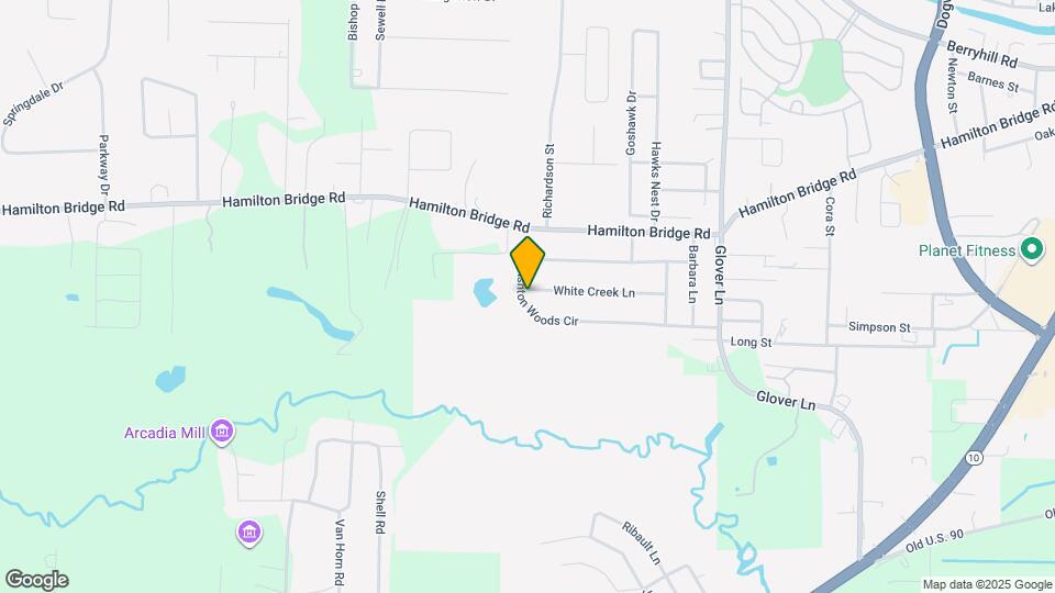 6067 White Creek Ln Map and Location Details