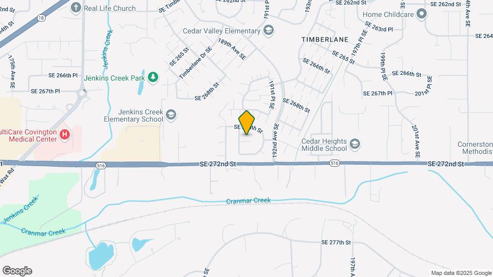 19014 SE 270th Ct Map and Location Details
