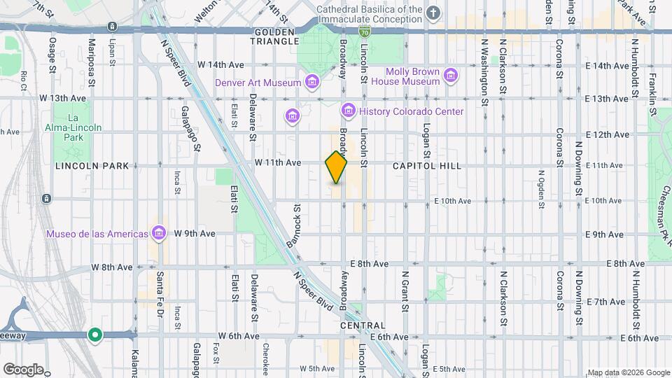 1023 N Broadway Map and Location Details
