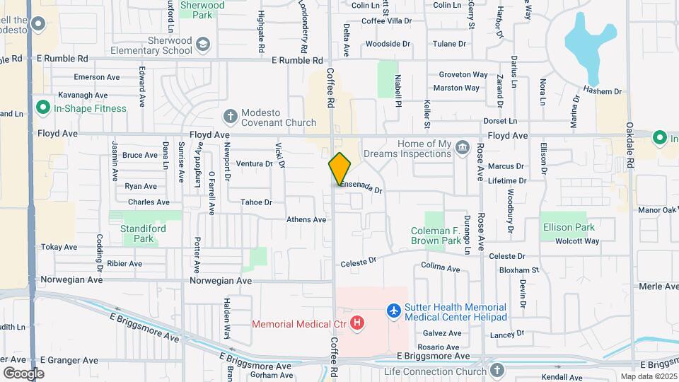 Ensenada Drive Apartments Map and Location Details