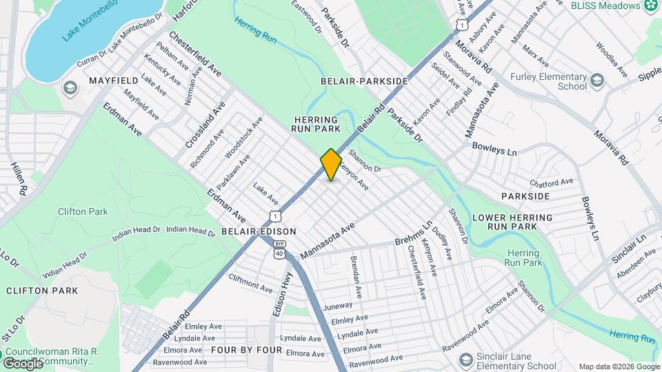 3016 Pelham Ave Map and Location Details