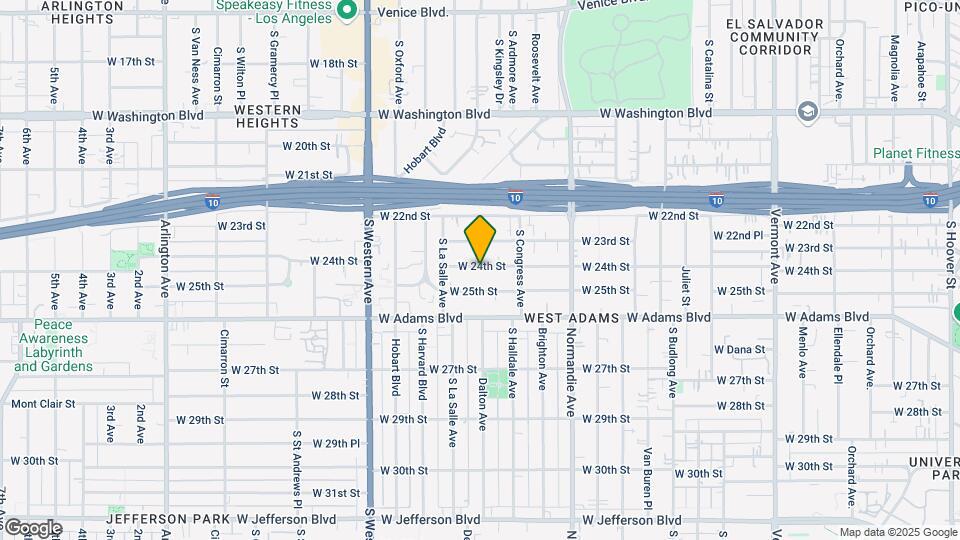 1824 W 24th St Mapa y Detalles de la Ubicación