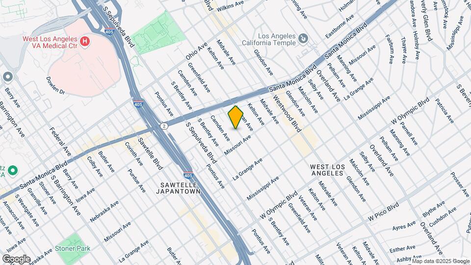 1871 Greenfield Ave Map and Location Details
