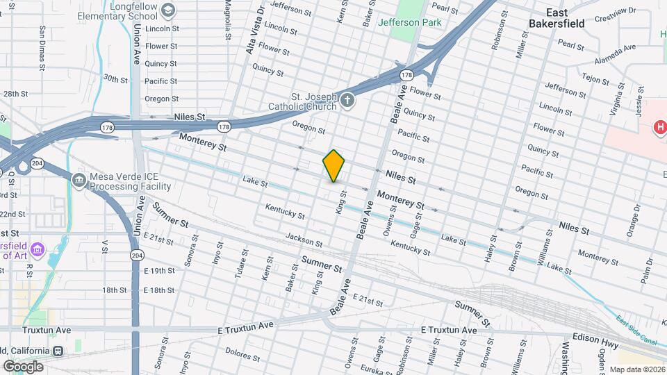 717 Monterey St Map and Location Details