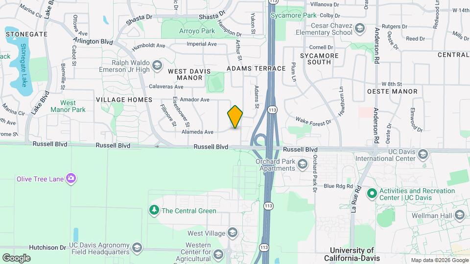 1708-1710 Alameda Ave Map and Location Details