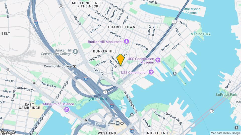 3 Winthrop St Mapa y Detalles de la Ubicación