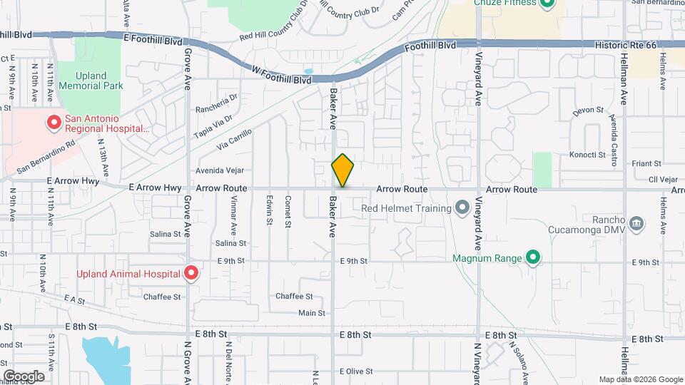 8527 Arrow Blvd Map and Location Details