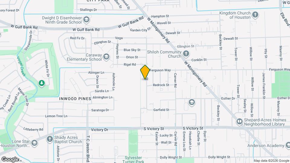 8313 Venus St Map and Location Details