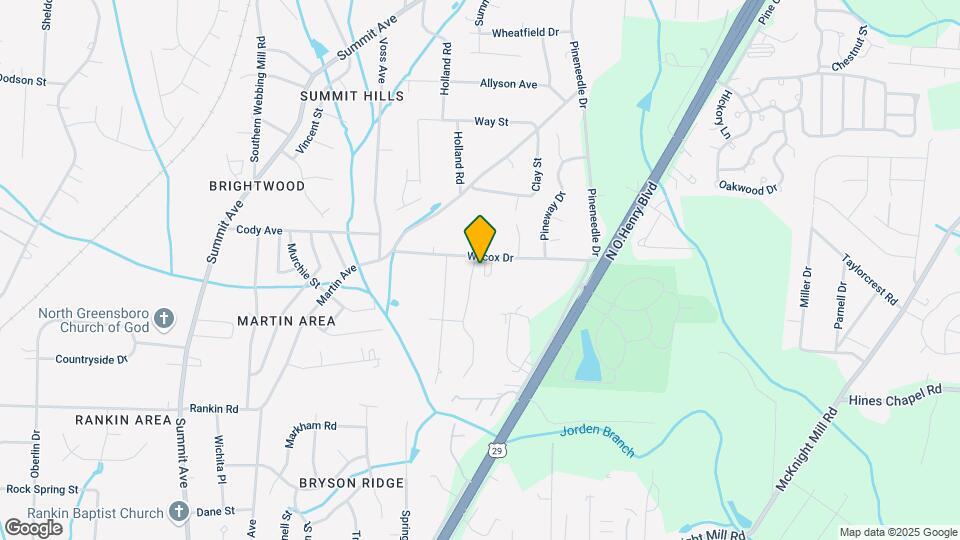 3622 Wilcox Ct Map and Location Details