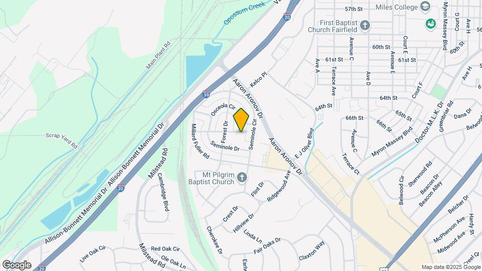 6621 Tensaw Ct Map and Location Details