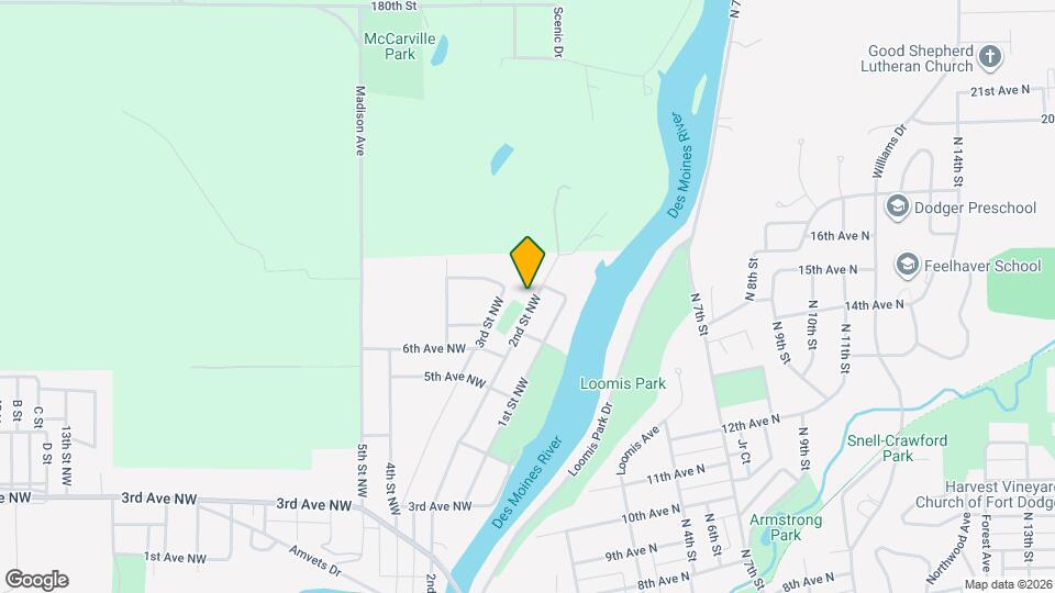 644 2nd St NW Mapa y Detalles de la Ubicación