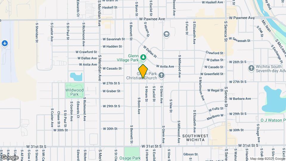 2014 W 27th St S Mapa y Detalles de la Ubicación