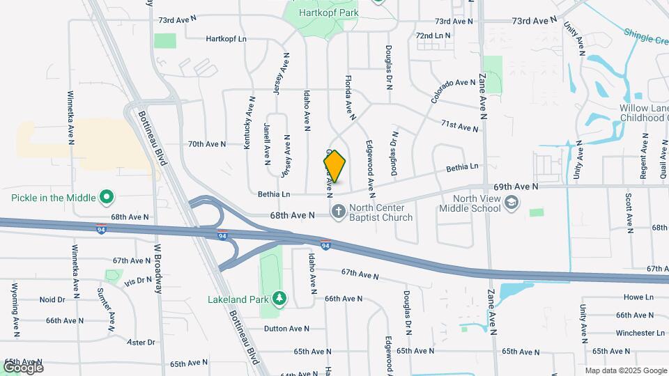 6600 Bethia Ln Map and Location Details
