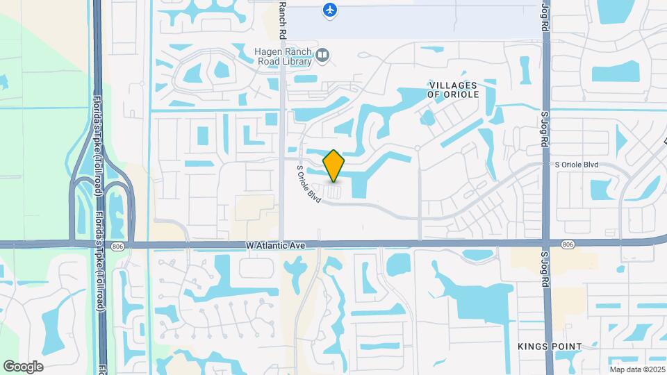 7360 S Oriole Blvd Map and Location Details