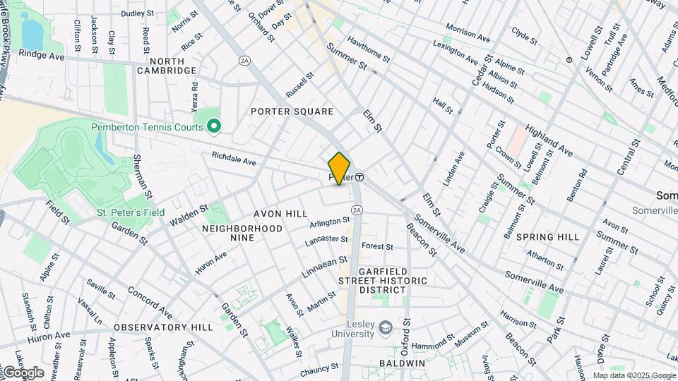 22 Upland Rd, Unit 1 Map and Location Details