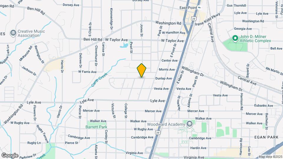 1836 Dunlap Ave Map and Location Details