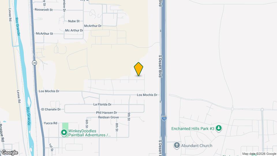 833 Gold Beach Dr Map and Location Details