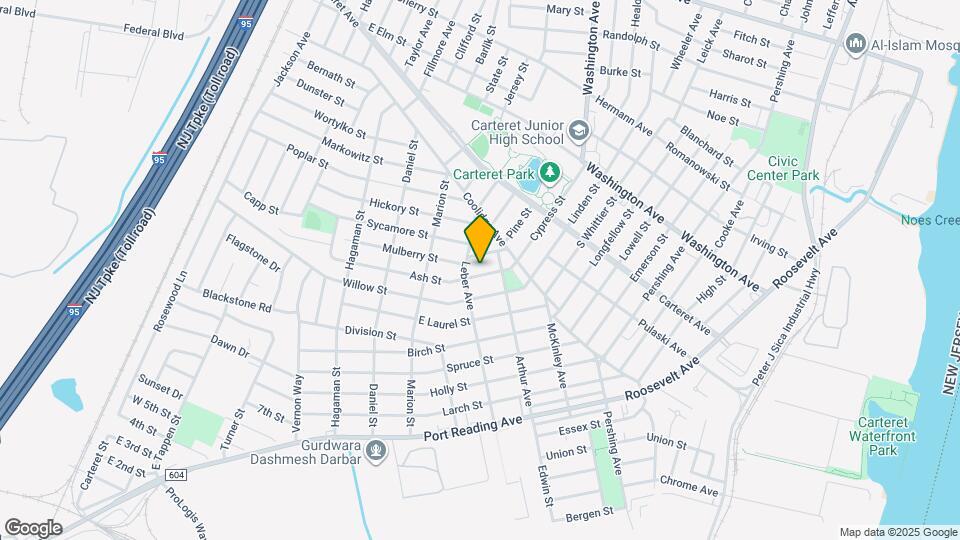 36 Ash St Map and Location Details