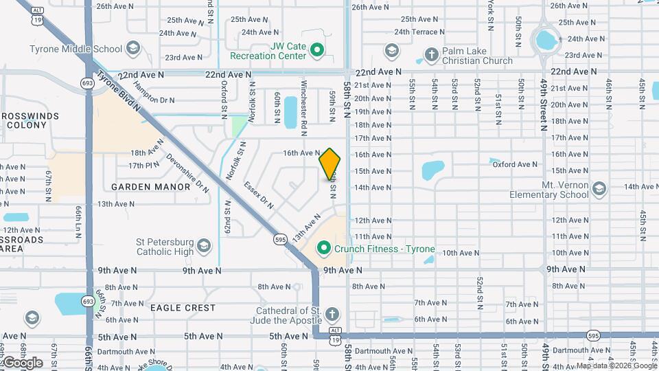 1334 59th St N Map and Location Details