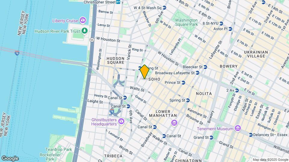 67 Thompson Street Mapa y Detalles de la Ubicación