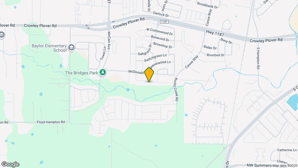 1117 Wheatfield Ln Map and Location Details