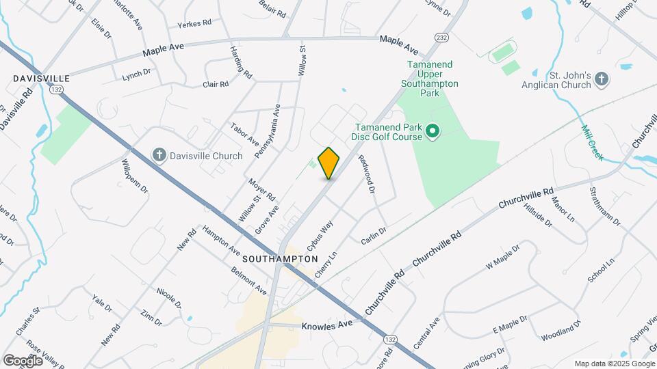 922 Second Street Pike Mapa y Detalles de la Ubicación