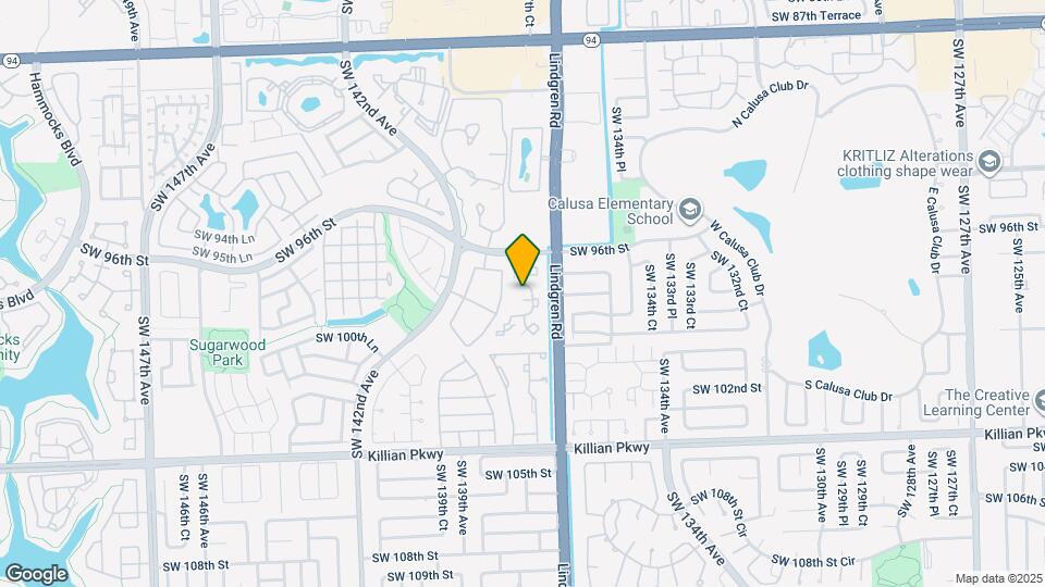 9656 SW 138th Ave Map and Location Details