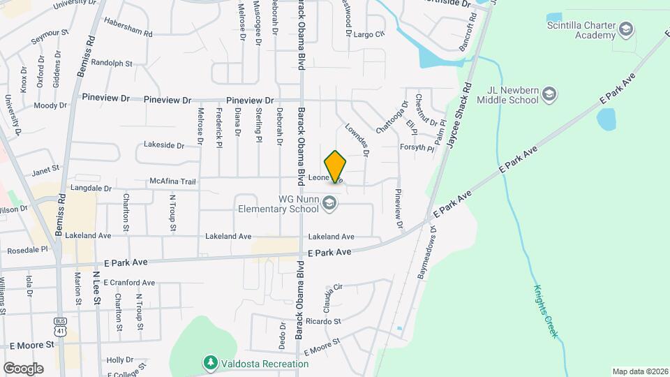 1632 Lexington Cir Map and Location Details