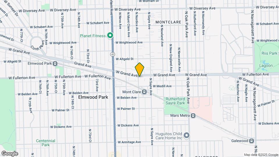 7039-7043 W Grand Ave Map and Location Details