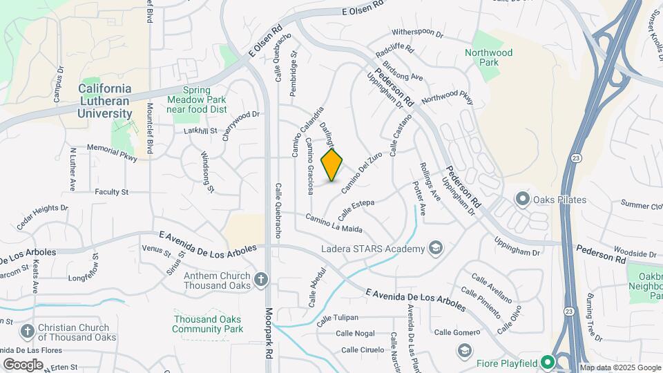 805 Calle Catalpa Map and Location Details