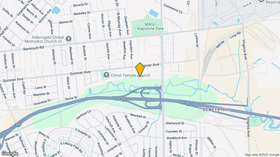 1251 Sumner Ave Map and Location Details